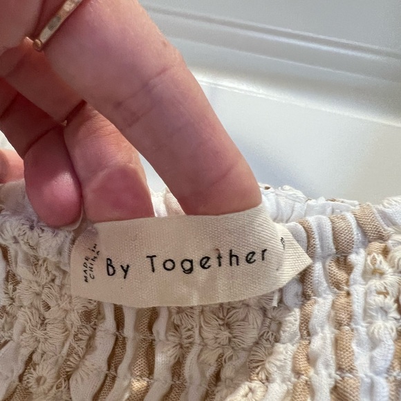 Maxi dress with smocked bodice - like new - Picture 10 of 15